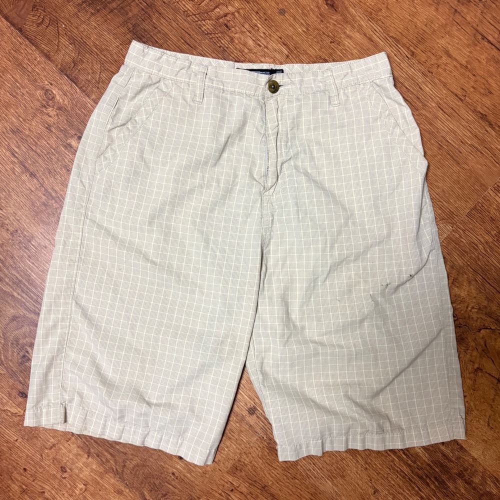 Vintage y2k Split Skateboards Plaid Shorts